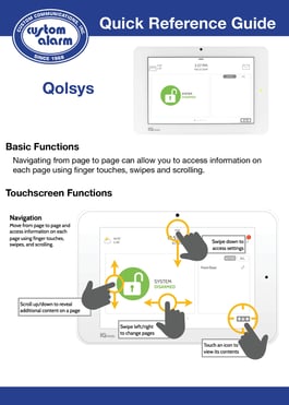 Qolsys Reference Guide